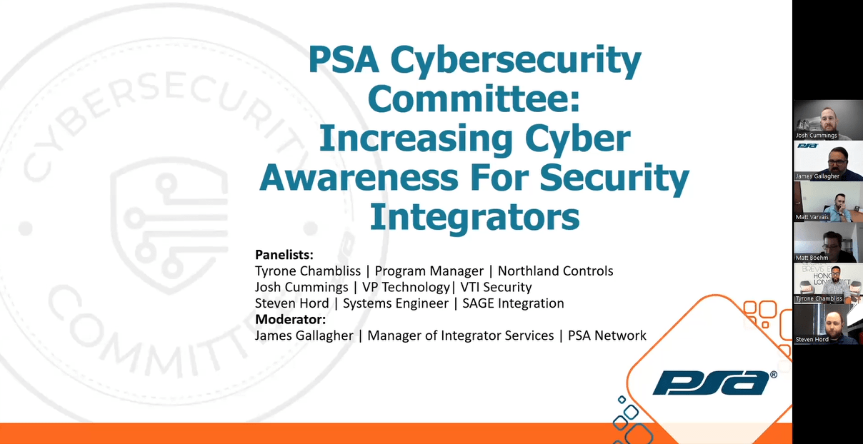 PSA Cybersecurity Committee