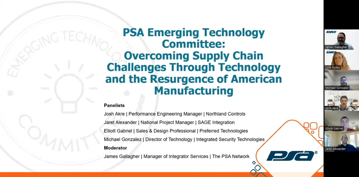 PSA Emerging Technology Committee